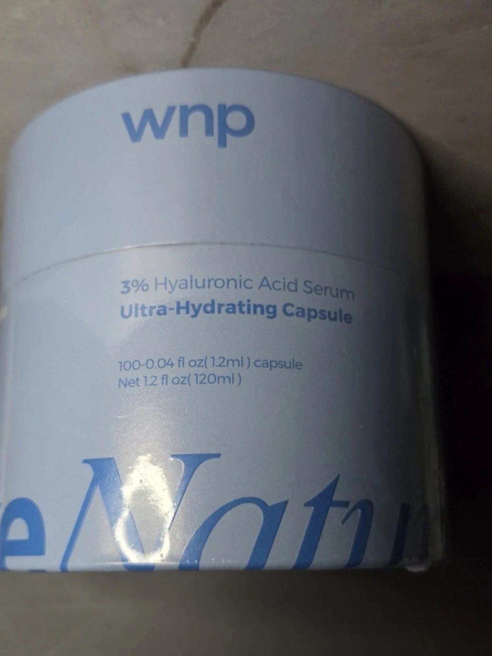 WNP 3% Hyaluronic Acid Ultra-Hydrating Capsule Serum - White